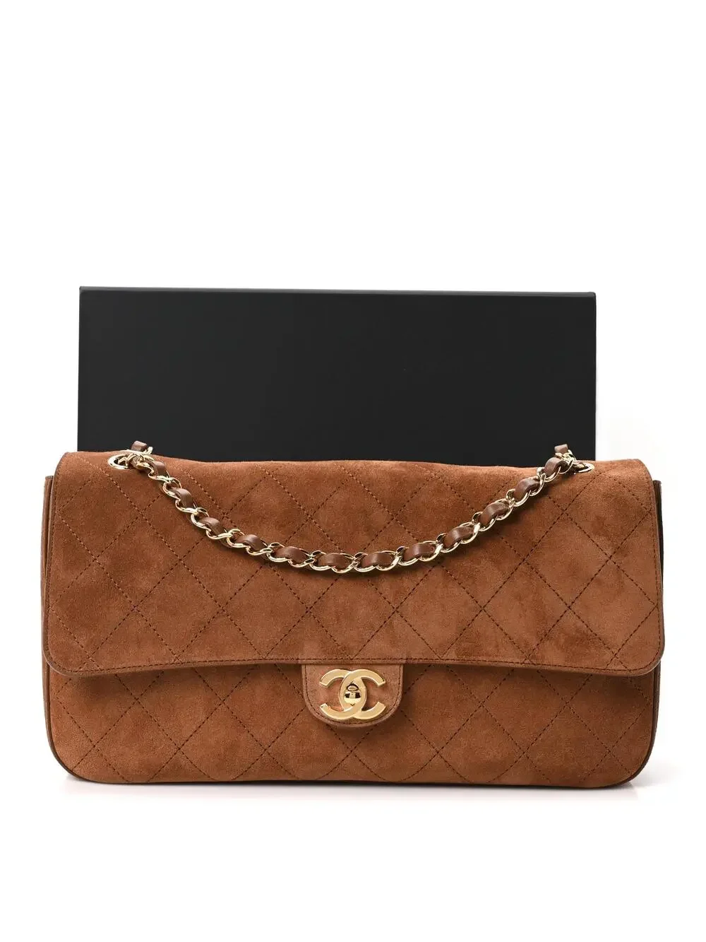 Chanel Suede Calfskin Small Souplissimo #282350C13B